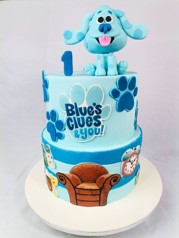 Blue’s Clues Birthday Cake – 2-Tier