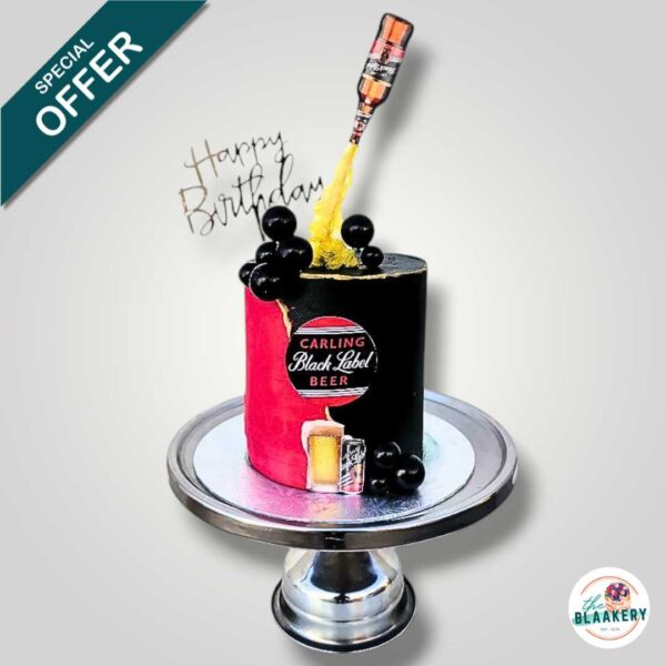 Black label cake